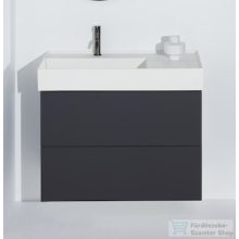   Laufen Kartell By Laufen alsószekrény két fiókkal pala szürke színben, 810338 mosdóhoz H4076180336421 ( 407618 )