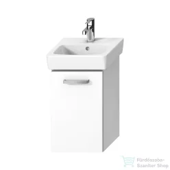   Jika LYRA PLUS VIVA 33,9x31,8 cm-es, 1 ajtós fali mosdótartó szekrény mosdó nélkül, matt/selyemfényű fehér H40J3802003001