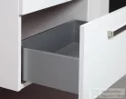 Jika LYRA PLUS VIVA 43,9x40,1 cm-es, 2 fiókos fali mosdótartó szekrény mosdó nélkül, matt/selyemfényű fehér H40J3824023001