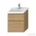 Jika Cubito alsószekrény bútoros mosdóhoz 60 cm-es Oak színben 40J4234025191