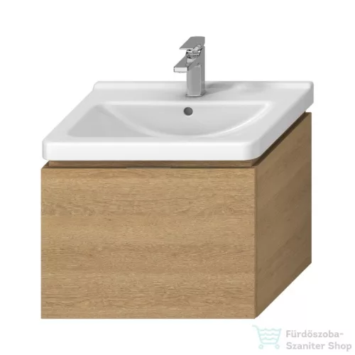 Jika Cubito alsószekrény bútoros mosdóhoz 65 cm-es Oak színben 40J4243015191
