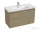 Jika MIO N 96x44,8 cm-es, 2 fiókos fali mosdótartó szekrény H814713XXX mosdóhoz, kőris H40J7174013421