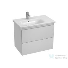   Jika MIO N 72x44,8 cm-es, 2 fiókos fali mosdótartó szekrény H81171XXX mosdóhoz, fényes/matt fehér H40J7194015001