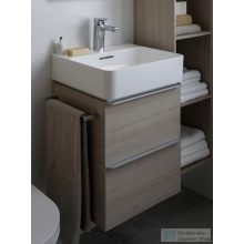   Laufen Val alsószekrény két fiókkal 810282 tip. mosdóhoz, világos dió H4101221601011 ( 410122 )