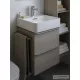 Laufen Val alsószekrény két fiókkal 810282 tip. mosdóhoz, világos dió H4101221601011 ( 410122 )
