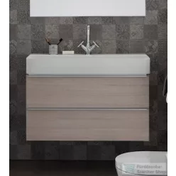   Laufen Val alsószekrény két fiókkal 810287 tip. mosdóhoz, világos dió H4102021601011 ( 410202 )