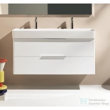   Laufen Val alsószekrény két fiókkal 810289 tip. mosdóhoz, matt fehér H4102221601001 ( 410222 )