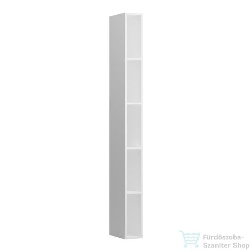 Laufen SPACE 170x15x29,5 cm-es keskeny szekrény, nyitott fronttal, matt fehér H4109051601001