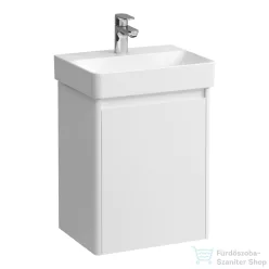   Laufen BASE 2.0 42x32 cm-es, 1 ajtós fali mosdótartó szekrény PRO S H815961 mosdóhoz, jobbos, matt fehér H4112221082601