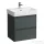Laufen BASE 2.0 52x36 cm-es, 2 fiókos fali mosdótartó szekrény  PRO S H818958 mosdóhoz, traffic grey H4112521082661