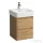Laufen BASE 2.0 42x40 cm-es, 2 fiókos fali mosdótartó szekrény VAL H815281 mosdóhoz, vad tölgy H4113521082671