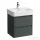 Laufen BASE 2.0 52x40 cm-es, 2 fiókos fali mosdótartó szekrény  VAL H810282 mosdóhoz, traffic grey H4113621082661