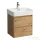 Laufen BASE 2.0 52x40 cm-es, 2 fiókos fali mosdótartó szekrény  VAL H810282 mosdóhoz, vad tölgy H4113621082671
