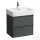 Laufen BASE 2.0 57x40 cm-es, 2 fiókos fali mosdótartó szekrény VAL H810283 mosdóhoz, traffic grey H4113721082661