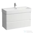 Laufen BASE 2.0 92x40 cm-es, 2 fiókos fali mosdótartó szekrény VAL H810287 mosdóhoz, matt fehér H4114121082601