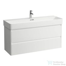   Laufen BASE 2.0 117x40 cm-es, 2 fiókos alsószekrény VAL H810289 mosdóhoz, fényes fehér H4114221082611