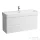 Laufen BASE 2.0 117x40 cm-es, 2 fiókos alsószekrény VAL H810289 mosdóhoz, fényes fehér H4114221082611