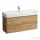 Laufen BASE 2.0 117x40 cm-es, 2 fiókos alsószekrény VAL H810289 mosdóhoz, vad tölgy H4114221082671