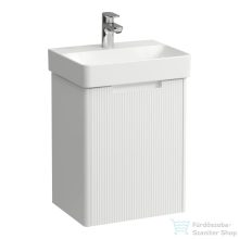   Laufen JUNA 45 alsószekrény, 1 ajtó, bal oldali zsanér, PRO S H815961 mosdóhoz, matt fehér H4114411092601