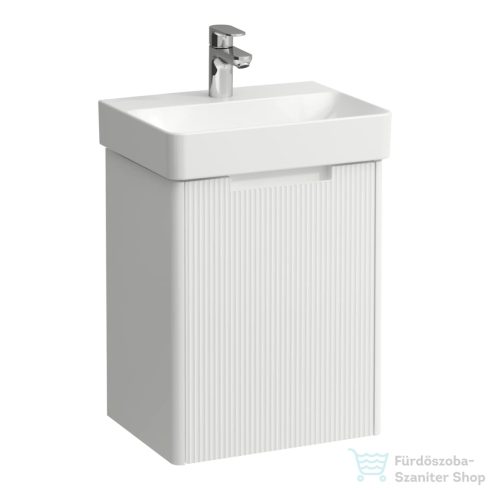 Laufen JUNA 45 alsószekrény, 1 ajtó, bal oldali zsanér, PRO S H815961 mosdóhoz, matt fehér H4114411092601