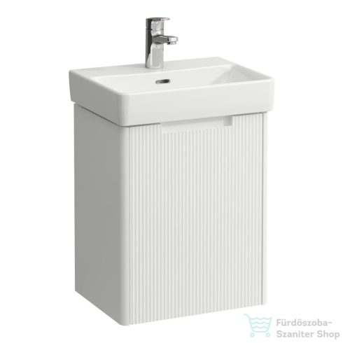 Laufen JUNA 45 alsószekrény, 1 ajtó, jobb oldali zsanér, PRO S H815961 mosdóhoz, matt fehér H4114421092601