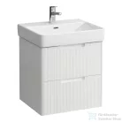 Laufen JUNA 52x44 cm alsószekrény, 2 fiók, PRO S H810962  mosdóhoz, matt fehér H4114621092601