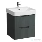 Laufen JUNA 52x44 cm alsószekrény, 2 fiók, PRO S H810962  mosdóhoz, szürke H4114621092661
