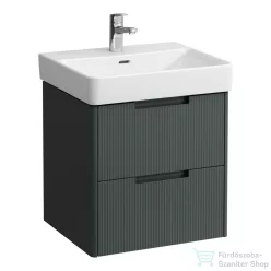   Laufen JUNA 52x44 cm alsószekrény, 2 fiók, PRO S H810962  mosdóhoz, szürke H4114621092661