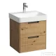 Laufen JUNA 52x44 cm alsószekrény, 2 fiók, PRO S H810962  mosdóhoz, Vad tölgy H4114621092671