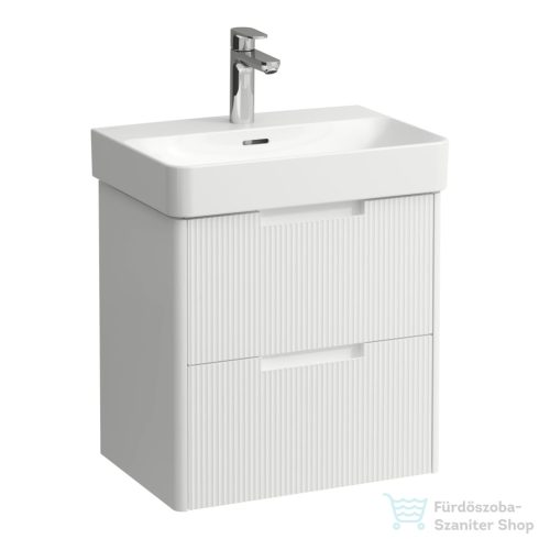 Laufen JUNA 52x36 cm alsószekrény, 2 fiók, PRO S H818958  mosdóhoz, matt fehér H4114721092601