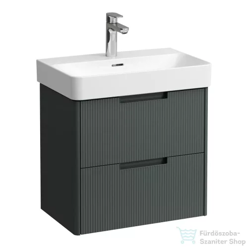 Laufen JUNA 57x36 cm alsószekrény, 2 fiók, PRO S H818959  mosdóhoz, szürke H4114821092661