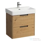 Laufen JUNA 57x36 cm alsószekrény, 2 fiók, PRO S H818959  mosdóhoz, Vad tölgy H4114821092671