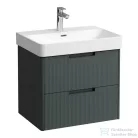 Laufen JUNA 62x44 cm alsószekrény, 2 fiók, PRO S H810964  mosdóhoz, szürke H4115021092661