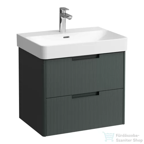 Laufen JUNA 62x44 cm alsószekrény, 2 fiók, PRO S H810964  mosdóhoz, szürke H4115021092661