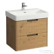 Laufen JUNA 62x44 cm alsószekrény, 2 fiók, PRO S H810964  mosdóhoz, Vad tölgy H4115021092671