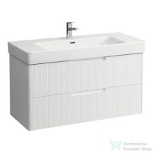   Laufen JUNA 102x44 cm alsószekrény, 2 fiók, PRO S H813966 mosdóhoz, matt fehér H4115321092601