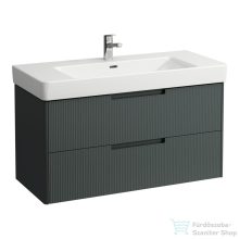   Laufen JUNA 102x44 cm alsószekrény, 2 fiók, PRO S H813966 mosdóhoz, szürke H4115321092661