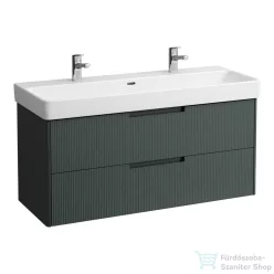   Laufen JUNA 116x44 cm alsószekrény, 2 fiók, PRO S H814965 mosdóhoz, szürke H4115421092661