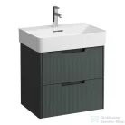 Laufen JUNA 57x40 cm alsószekrény, 2 fiók, VAL H810283 mosdóhoz, szürke H4115921092661