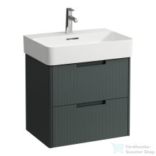   Laufen JUNA 57x40 cm alsószekrény, 2 fiók, VAL H810283 mosdóhoz, szürke H4115921092661