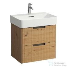   Laufen JUNA 57x40 cm alsószekrény, 2 fiók, VAL H810283 mosdóhoz, Vad tölgy H4115921092671