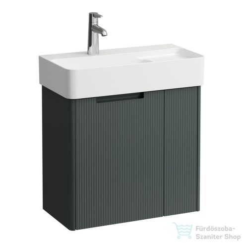 Laufen JUNA 57x29 alsószekrény, 2 ajtó, VAL H815285 mosdóhoz, szürke H4116031092661