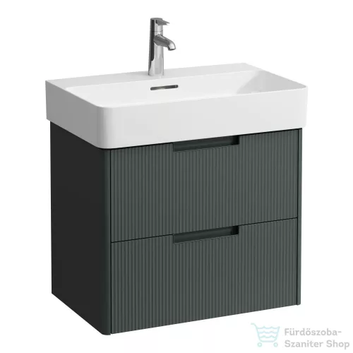 Laufen JUNA 62x40 cm alsószekrény, 2 fiók, VAL H810284 mosdóhoz, szürke H4116121092661
