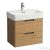 Laufen JUNA 62x40 cm alsószekrény, 2 fiók, VAL H810284 mosdóhoz, vad tölgy H4116121092671