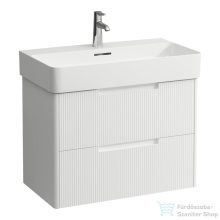   Laufen JUNA 72x40 cm alsószekrény, 2 fiók, VAL H810284 mosdóhoz, matt fehér H4116221092601