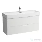 Laufen JUNA 117x40 cm alsószekrény, 2 fiók, VAL H810289 mosdóhoz, matt fehér H4116421092601
