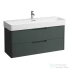 Laufen JUNA 117x40 cm alsószekrény, 2 fiók, VAL H810289 mosdóhoz, szürke H4116421092661