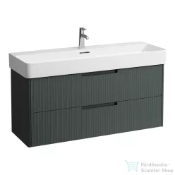   Laufen JUNA 117x40 cm alsószekrény, 2 fiók, VAL H810289 mosdóhoz, szürke H4116421092661