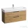 Laufen JUNA 117x40 cm alsószekrény, 2 fiók, VAL H810289 mosdóhoz, vad tölgy H4116421092671