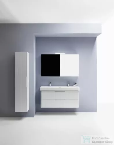 Laufen JUNA magas szekrény, 165 cm, 1 ajtóval, ajtózsanér bal oldalon, matt fehér H4116511092601